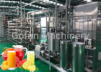 เครื่องผลิตน้ำมะนาวอุตสาหกรรมอุปกรณ์การแปรรูปน้ำเกรพฟรุตอัตโนมัติ 3 T / H