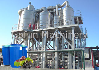 เครื่องผลิตน้ำผลไม้น้ำองุ่นเข้มข้นอาหารเกรด SS304 ISO9001