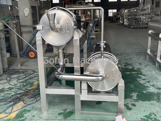 SUS316 Automatic Mango Pulp Puree Processing Line Aseptic Bag Filling