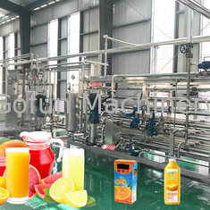 SUS304 500T / D Citrus Processing Line การสกัดน้ำผลไม้อัตโนมัติ