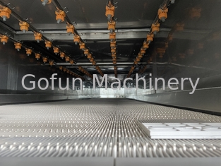 Pasteurizing And Cooling Tunnel Sterilizing Machine เครื่องฉีดน้ํา ประเภท